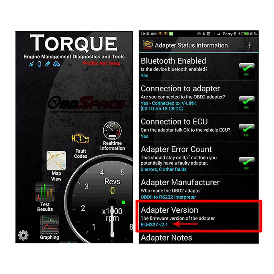 Herramienta de escaneo de diagnóstico de automóvil WiFi Vgate iCar2 Mini ELM327 OBD2 para iPhone Android TC Foto 4 de 4