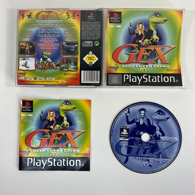 PS1 Sony PlayStation 1 - GEX: Deep Cover Gecko PAL - Deutsch