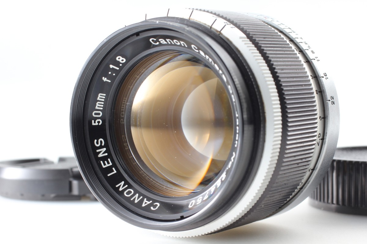 Exc+5] Canon 50mm F/1.8 L39 LTM Leica Screw Mount Lens From JAPAN 