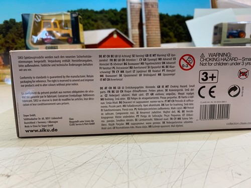 SIKU.1:50.PRECISION CLAAS TORION 1914 FRONT END LOADER.LOADING SHOVEL.TRACTOR. - Picture 3 of 18