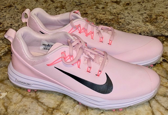 pink nike golf shoes