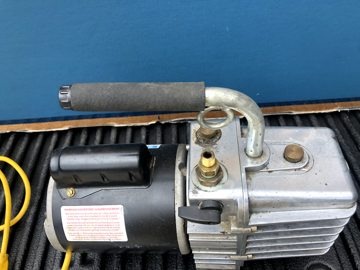 JB Industries Platinum 5 CFM Vacuum Pump DV-142N , MARATHON 19215
