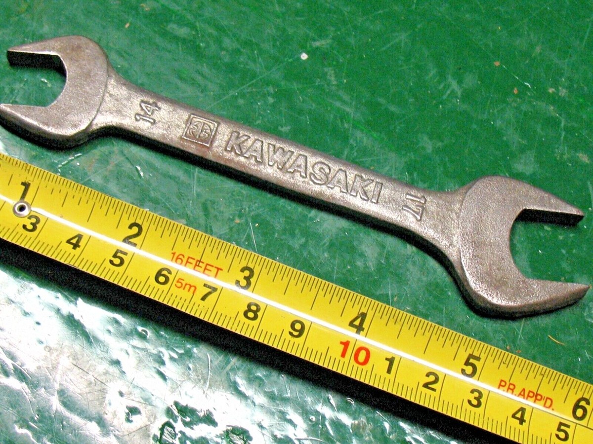 KAWASAKI MITO -1 MADE IN JAPAN 14 & 17mm OPEN ENDS TOOL KIT