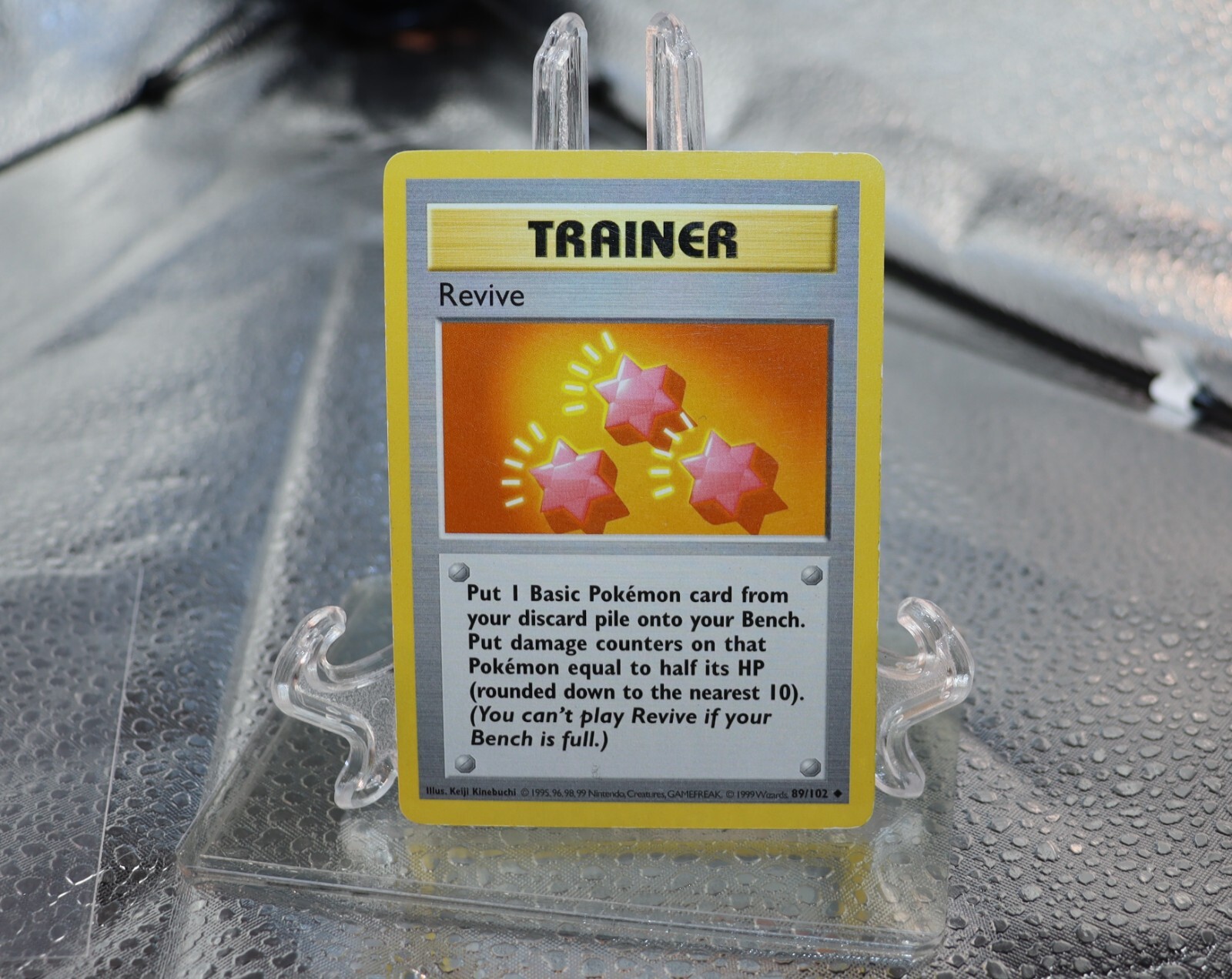 Pokémon TCG Trainer Revive Card 89/102 Shadowless Base Set Uncommon LP 1999