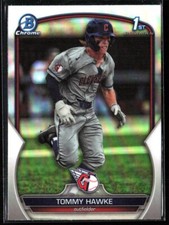 2023 Bowman Draft - Chrome Refractor  Tommy Hawke #BDC-141 Guardians (RC)