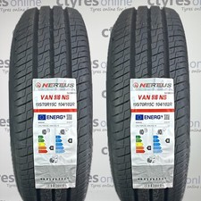 Image of 2X New 195 70 15 195/70R15C VAN TYRES 104/102R NEREUS VAN *B WET GRIP* (2 TYRES)