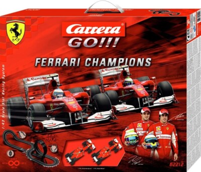 ferrari champions carrera go 62212 1:43 pista piste track tracks
