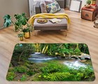 3D River Forest NA091 Game Rug Mat Elegant Photo Carpet Mat Fay