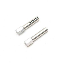 Traxxas Rustler/Slash Silver Alloy Front Body Posts  STRST1914S
