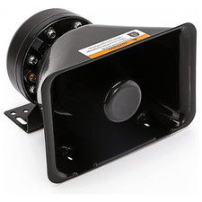 100 - 200 Watt Rectangle High-Performance PA Siren Horn Speaker 8 Ohms125-135 Db