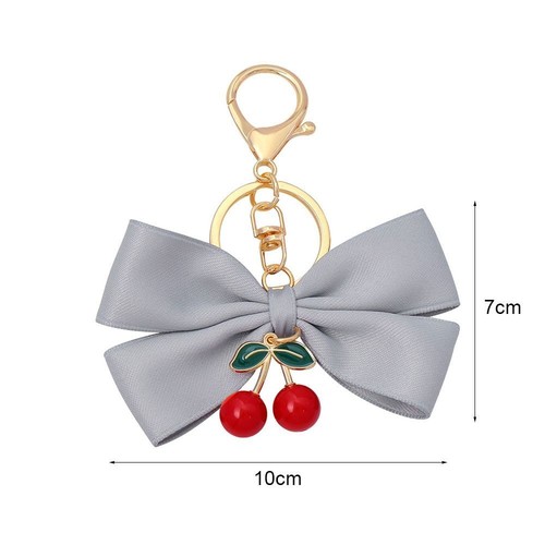 1Pcs Colorful Bowknot Keychain Handbag Ornaments for Women Friendship Gift - Picture 2 of 14