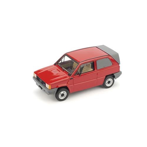 1:43 Brumm Fiat Panda 45S Furgonetta Moretti 1982 Rosso R505 Diecast Modellino - Foto 2 di 2