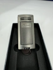 Xikar Ion Double Jet Flame Cigar Lighter - Lifetime Warranty - Gunmetal - New