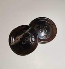 Bottoni Ermenegilado Zegna Diametro 20mm in corno