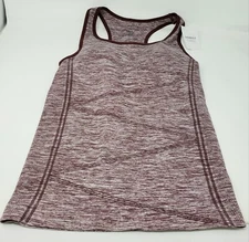  Disbest Women's Yoga Workout Top Vest Bra - Wine Red Size Small
