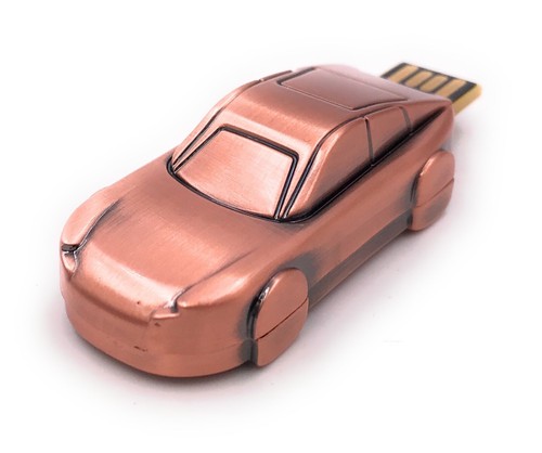 Voiture Sport Voiture Auto Bronze Funny Clé USB Div Capacité - Afbeelding 9 van 27