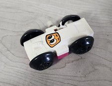 Wind Up Tomy Flip Flop Purple Car Working Condition WR1
