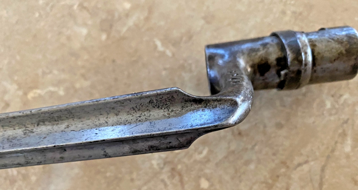 Civil War Era Socket Bayonet for use with .69 caliber U.S. M1840