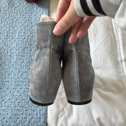 CHRISTIAN LOUBOUTIN Tounoir Grey Ankle Bootie Size 37.5 casual winter fall - Picture 8 of 11