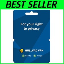 6-Month VPN Subscription for 5 Devices - Easy Online Privacy Protection