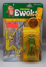 1985 Kenner STAR WARS Ewoks Cartoon DULOK SCOUT action figure SEALED toy MOC