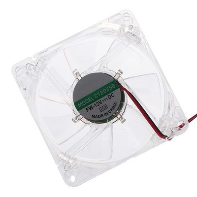 PC Computer Fan Cooling Fan Unit Fan 8025 8cm with LED Lights Chassis Fan