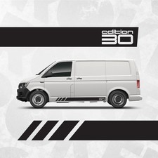 Edition 30 Style Side Stripe Compatible with VW Transporter T5 T6 SWB LWB - 2pcs