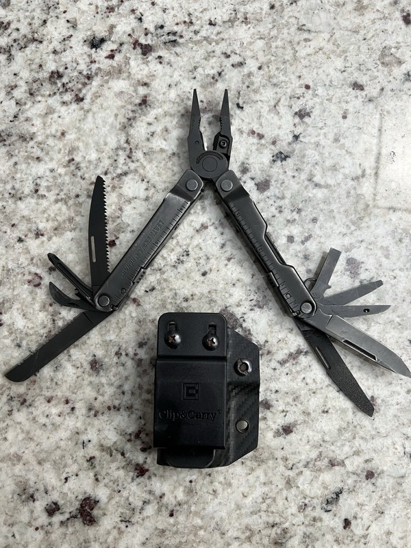Leatherman Rebar Multi-Tool (Black with Clip & Carry)