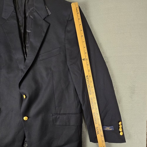 Brooks Brothers 346 Blazer Mens 48R Navy Blue Golden Button Wool Sport Coat NWT - Picture 15 of 15