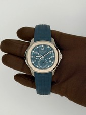 2026 Patek Philippe Aquanaut Travel Time 40.8mm White Gold 5164G-001