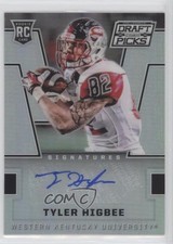 2016 Panini Prizm Collegiate Draft Picks Silver Tyler Higbee #209 Auto 0c2