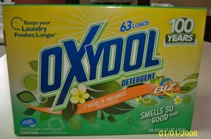 OXYDOL laundry detergent, HE, 63 loads, Unopened box, LAST box