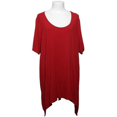 Trigema, Tunika, Größe: 3XL, 42208_436, Rot, Elasthan/Viskose, Einfarbig #s4k