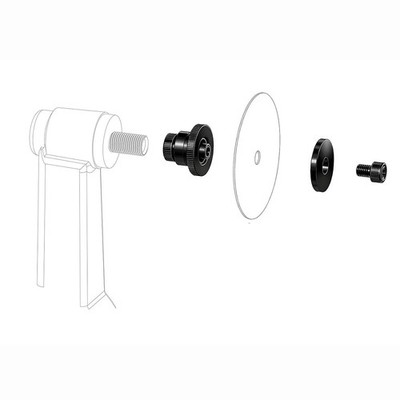 Diamant Trennscheiben universal Adapter für Proxxon LWB, LWH, WP und andere