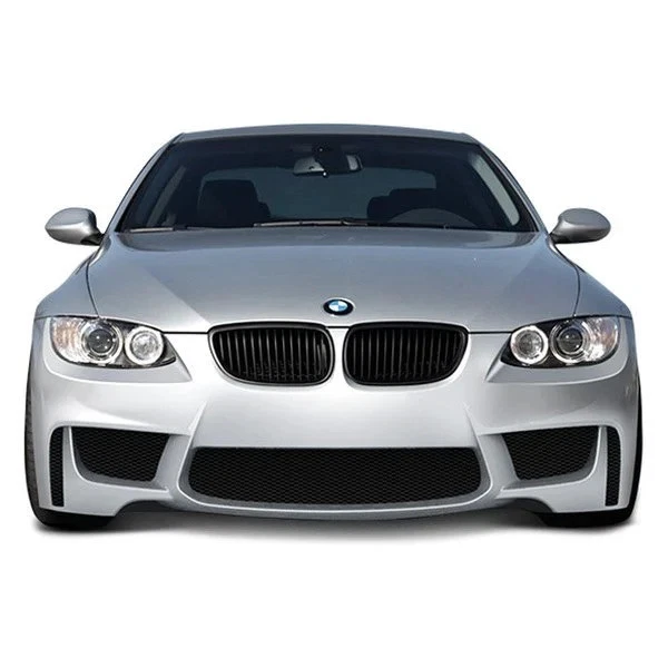 For BMW 328i 07-10 Duraflex 1M Style Fiberglass Front Bumper Cover Unpainted Foto 2 de 4