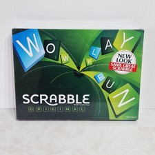 Image of Scrabble Original New & Cellophane Sealed 2012 Board Game Mattel Y9592