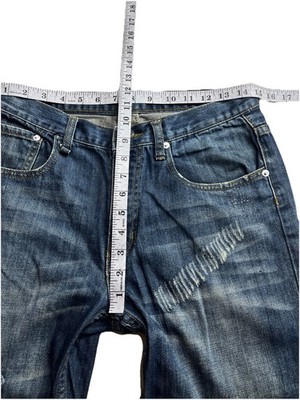 Vtg 2006 Levi's Fenom x Fragment Design 505 Disco Denim Hiroshi