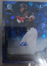 2022 Bowman Sapphire Edition - Chrome Prospects Autograph Benyamin Bailey...