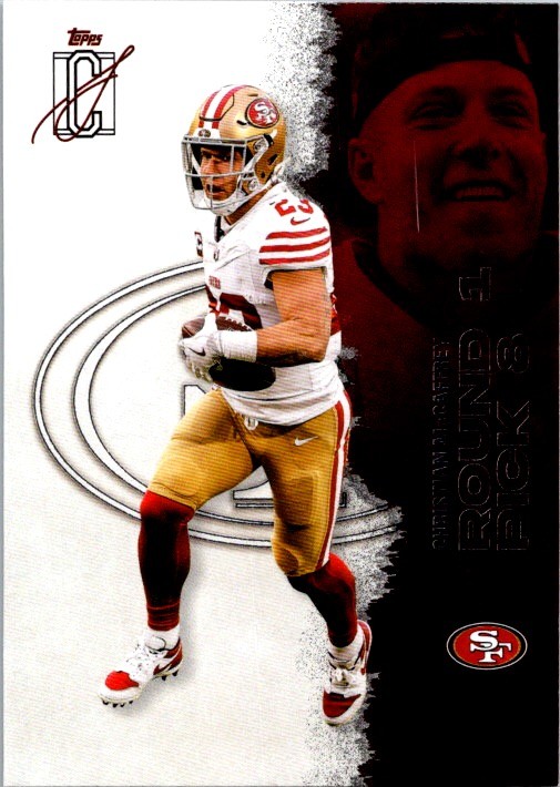 2025 Topps Signature Class #49 Christian McCaffrey