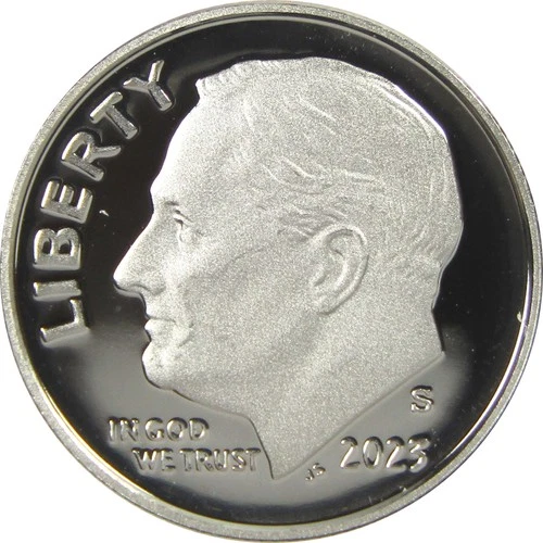2023-S Roosevelt Dime Proof — photo from the most recent tracked eBay sale
