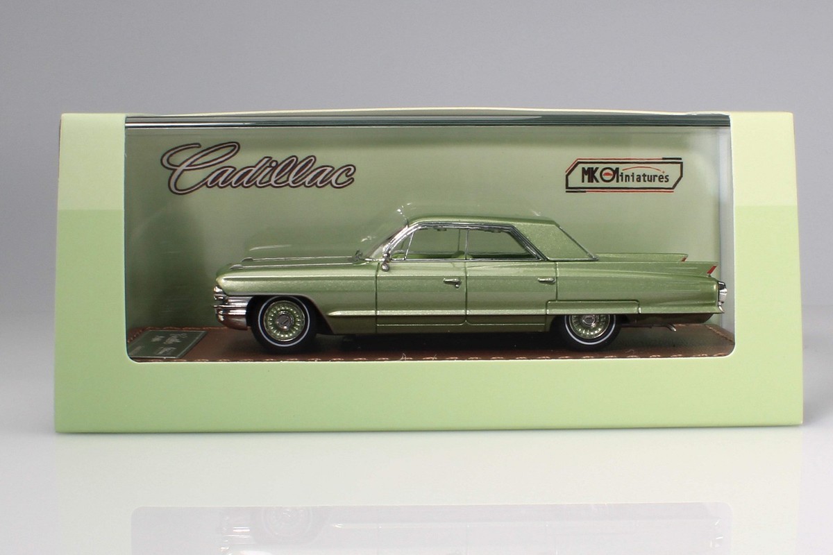 1962 Cadillac Sedan de Ville 1:64 MK Miniatures MK 62cadgrn | eBay