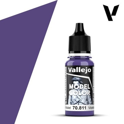 Vallejo Blue Violet Model Color 17ml Acrylic Paint 70.811