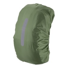 55-65L Impermeable Mochila Lluvia Cubierta Antideslizante Mochila Cubierta L Oliva