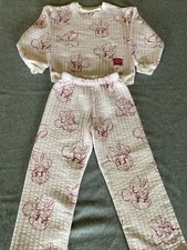 DISNEY Minnie Mouse Fleece Sweatsuit Sz 6 Pink
