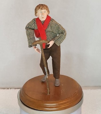 1989 Vintage HALLMARK Collectibles A Christmas Carol, Tiny Tim Figure w/Box