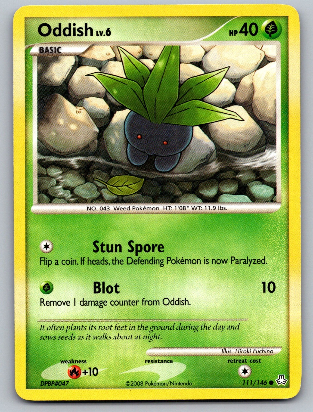 Oddish (111) Common Legends Awakened 111/146 LP