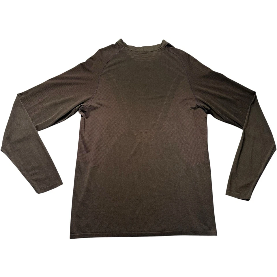 Camisa de compresión Reebok NFL Equipment para hombre capa base marrón talla XL Foto 2 de 4