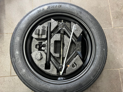 Ford Focus MK3 C-Max II Reserverad Notrad Ersatztrad T125 80 R16 97M WerkzeugSet