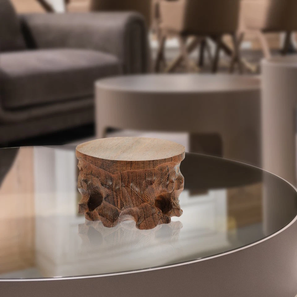 Ausstellungsständer Holz Holzdekor Sockel Für Blumentopf Bonsai Podest Steht - Bild 4 von 4