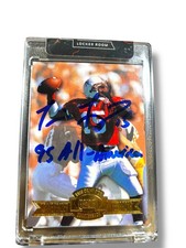 Tommie Frazier #15 Nebraska Cornhusker Football Card 95 All American Rare Gold E